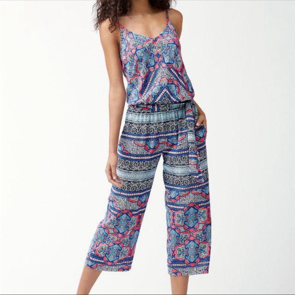 Tommy Bahama Riviera Tiles Crop Jumpsuit